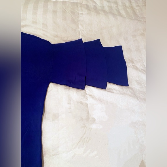 INC international concepts size small three-quarter length arms sweater blue new - Picture 3 of 11